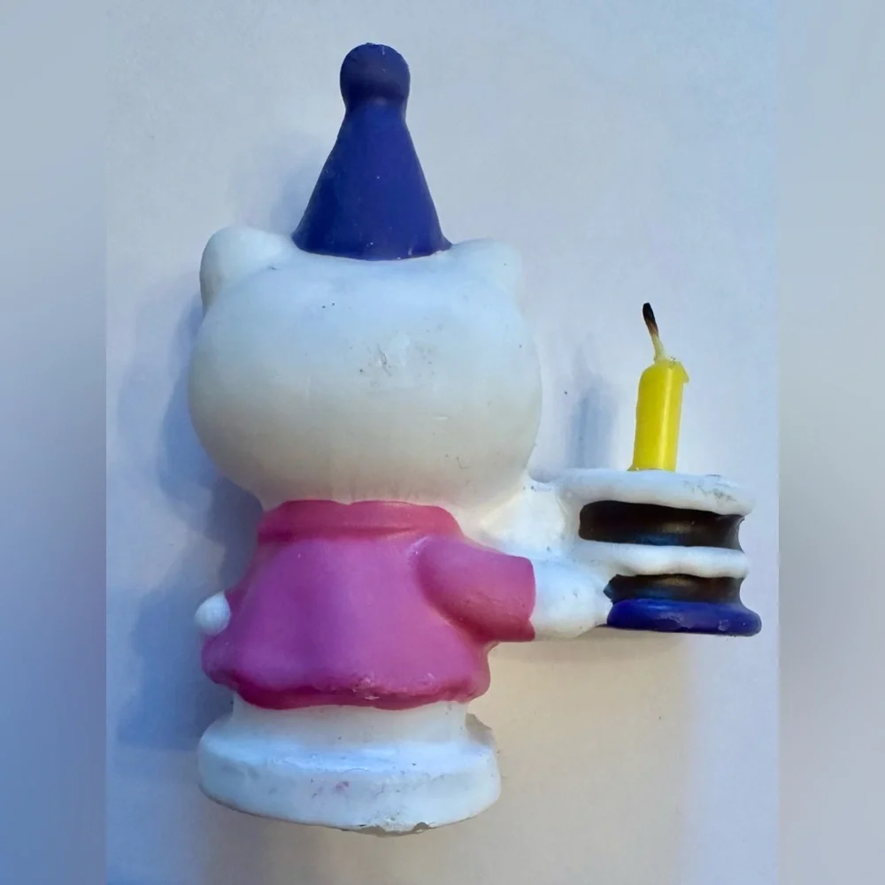 Used Hello Kitty birthday candle
